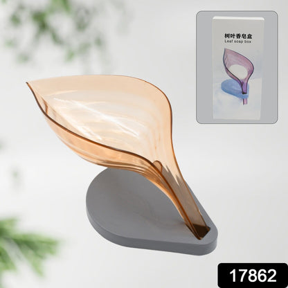 Plastic Leaf Shape Soap Holder