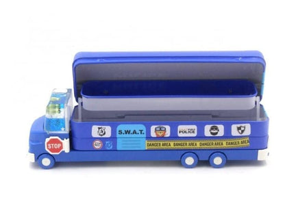 Double Decker Magic Truck Compass Pencil Case