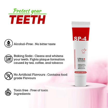 SC™ Probiotic Ultra Whitening Toothpaste ⭐⭐⭐⭐⭐Trusted Formula