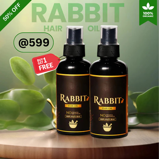 Rabbit Hair Oil (30 ml) Buy 1 Get 1 Free ⭐⭐⭐⭐⭐ 5 Star review